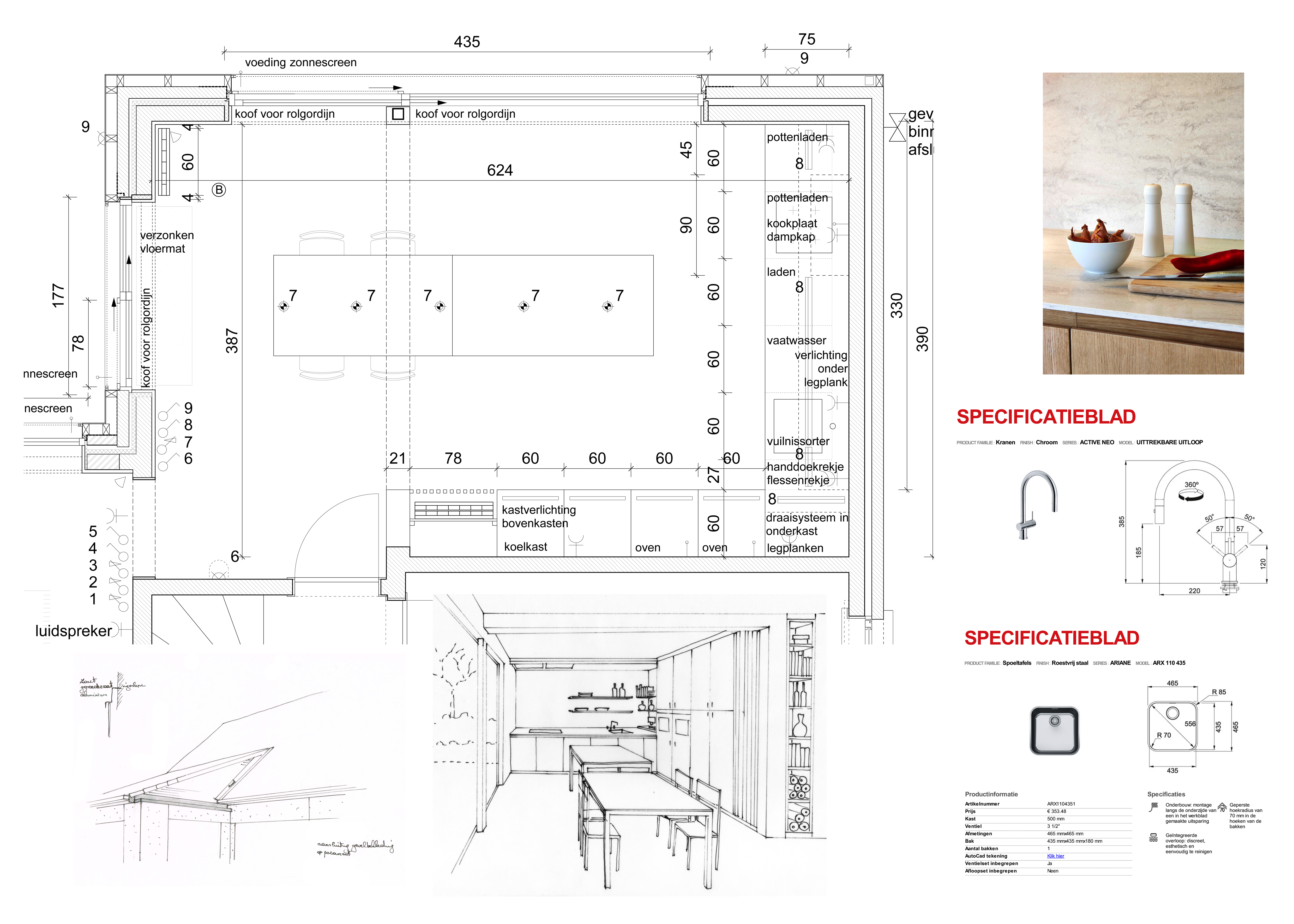 projet d'architecture Programme d'exécution Impressie