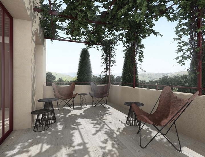 Transformation et extension - villa avec chambres d'hôtes et piscine Impressie 5