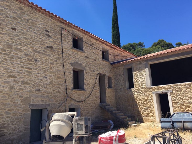 Transformation et extension - villa avec chambres d'hôtes et piscine Impressie 2
