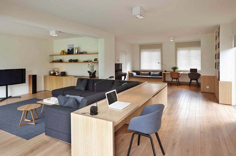 Verbouwing – vrijstaande woning Bureau en zithoek Impressie 1