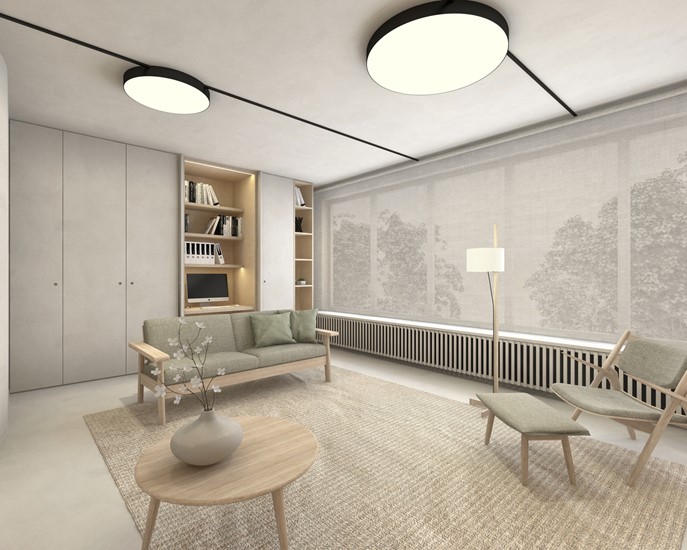 Transformation - bel-étage avec flexibilité vivre/travailler Impressie 2